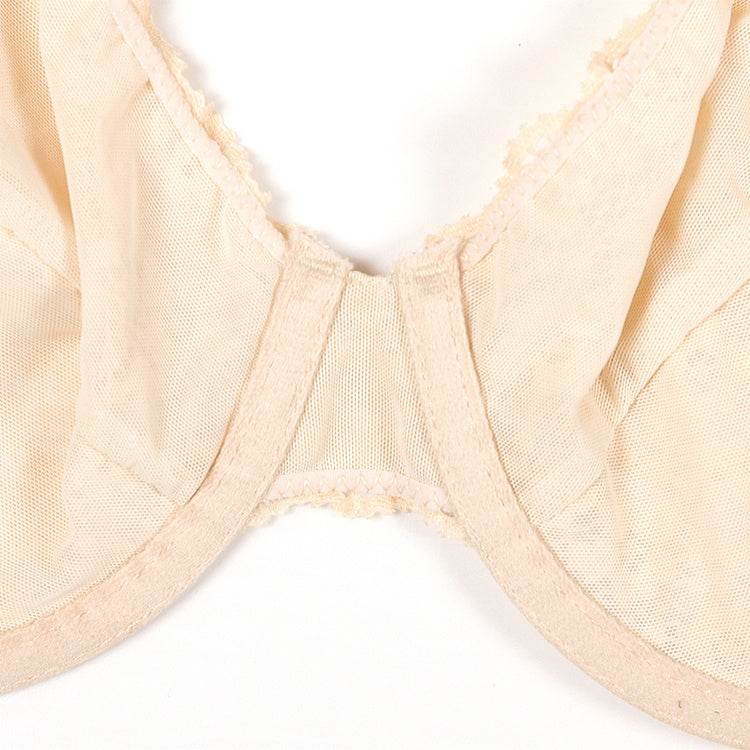 Women's Underwired Lace Jacquard Ultrabook Underwear Plus Size Bra - MYLUXURY LANE ENTERPRISE
