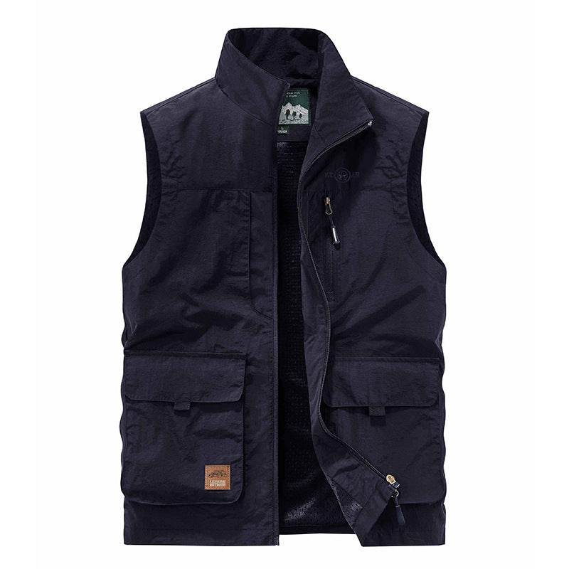 Outdoor Tourism Multi-pocket Work Pants Vest Jacket - MYLUXURY LANE ENTERPRISE