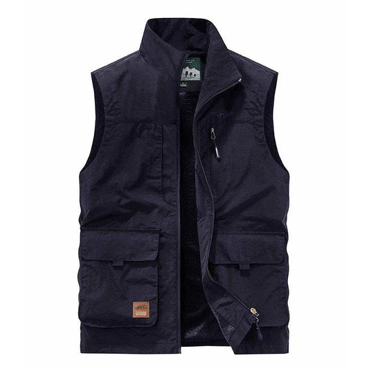 Outdoor Tourism Multi-pocket Work Pants Vest Jacket - MYLUXURY LANE ENTERPRISE
