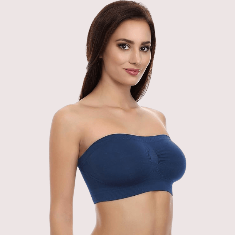 2 Tube Bandeau Bra Tops for Fashionable Women - MYLUXURY LANE ENTERPRISE
