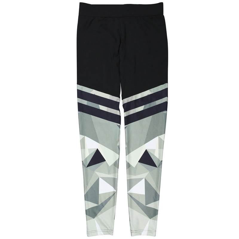 Camouflage printed stitching yoga pants - MYLUXURY LANE ENTERPRISE