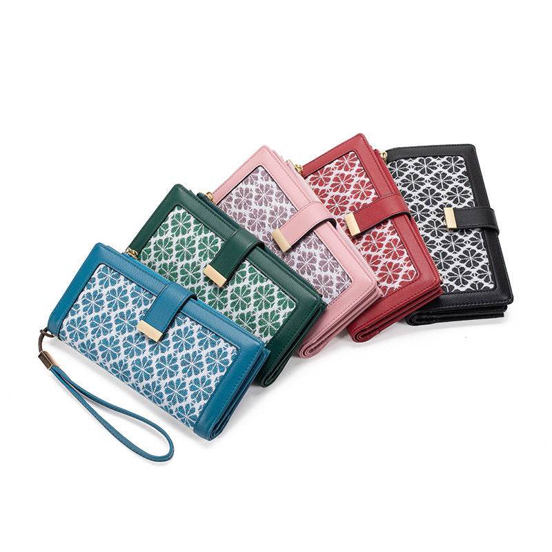 Long Buckle Women's Wallet Large Capacity - MYLUXURY LANE ENTERPRISE