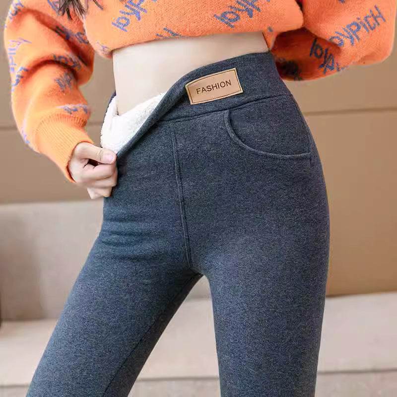 Thick High Waist Slimming Pencil Pants - MYLUXURY LANE ENTERPRISE