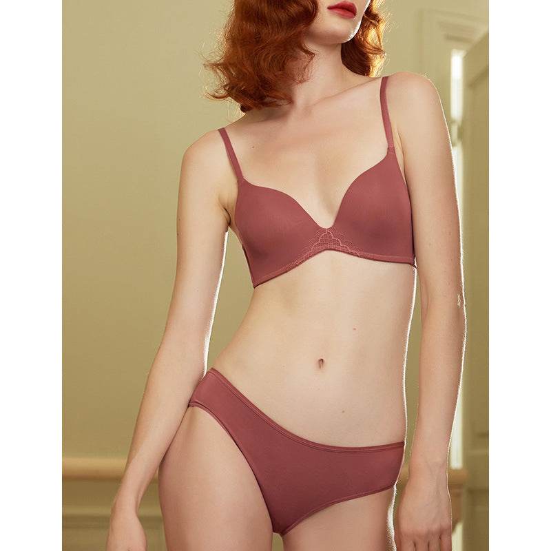 Glossy seamless underwear set - MYLUXURY LANE ENTERPRISE