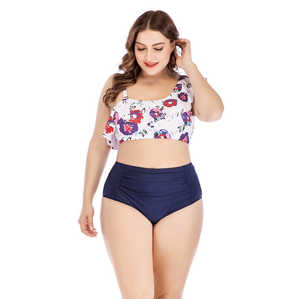 Split shoulder swimsuit - MYLUXURY LANE ENTERPRISE
