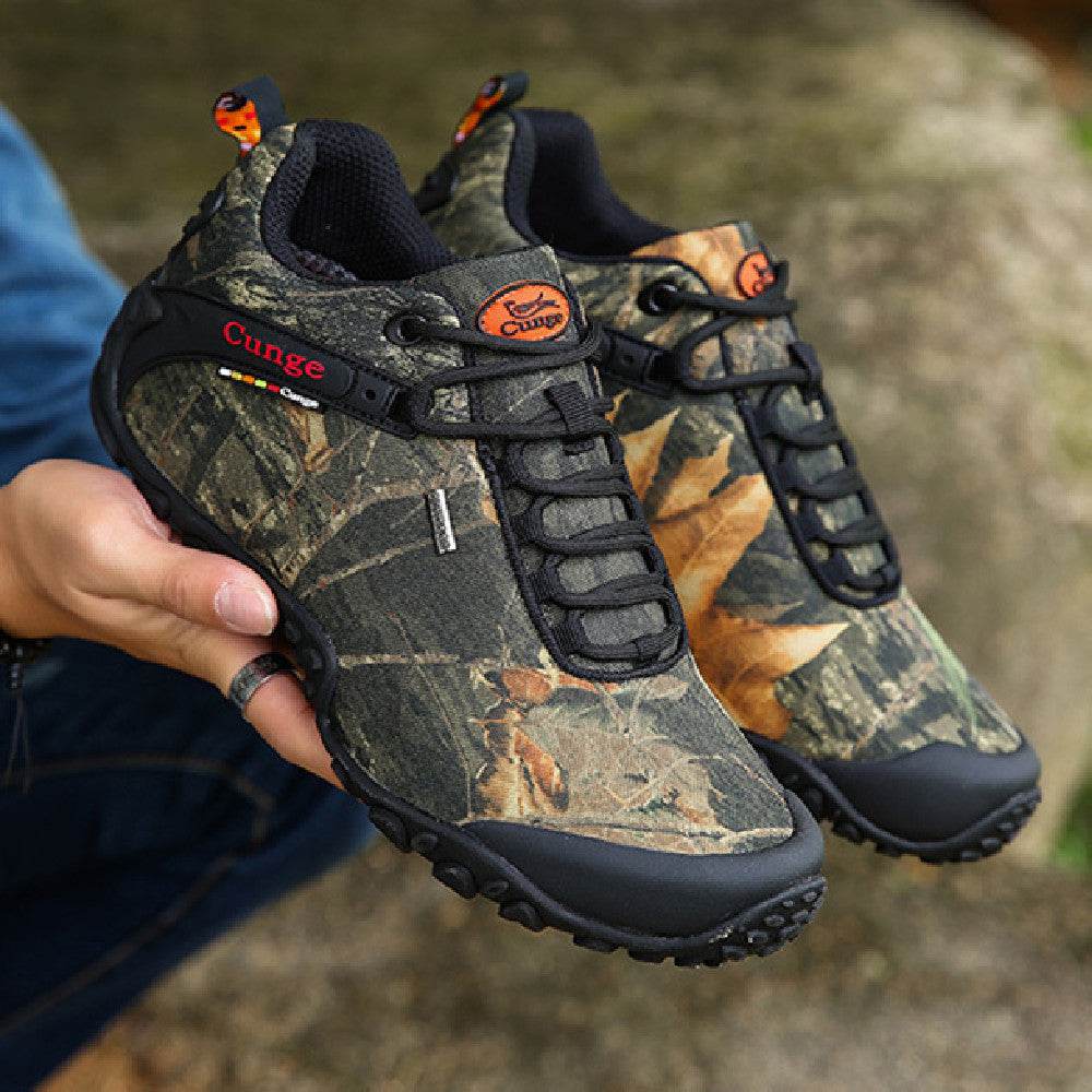 Camouflage Outdoor Climbing Boots Foreign Trade Men's Sports Camping Climbing Boots - MYLUXURY LANE ENTERPRISE