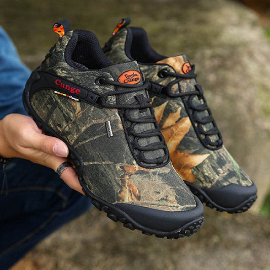 Camouflage Outdoor Climbing Boots Foreign Trade Men's Sports Camping Climbing Boots - MYLUXURY LANE ENTERPRISE