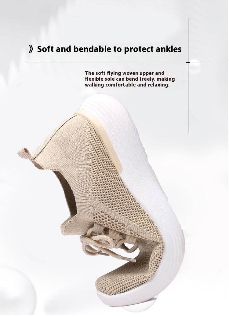 Sneaker Mesh Flying Breathable Comfortable Casual Shoes - MYLUXURY LANE ENTERPRISE