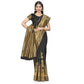 Generic Women's Banarasi Silk Saree (Black,5-6 Mtrs) - MYLUXURY LANE ENTERPRISE