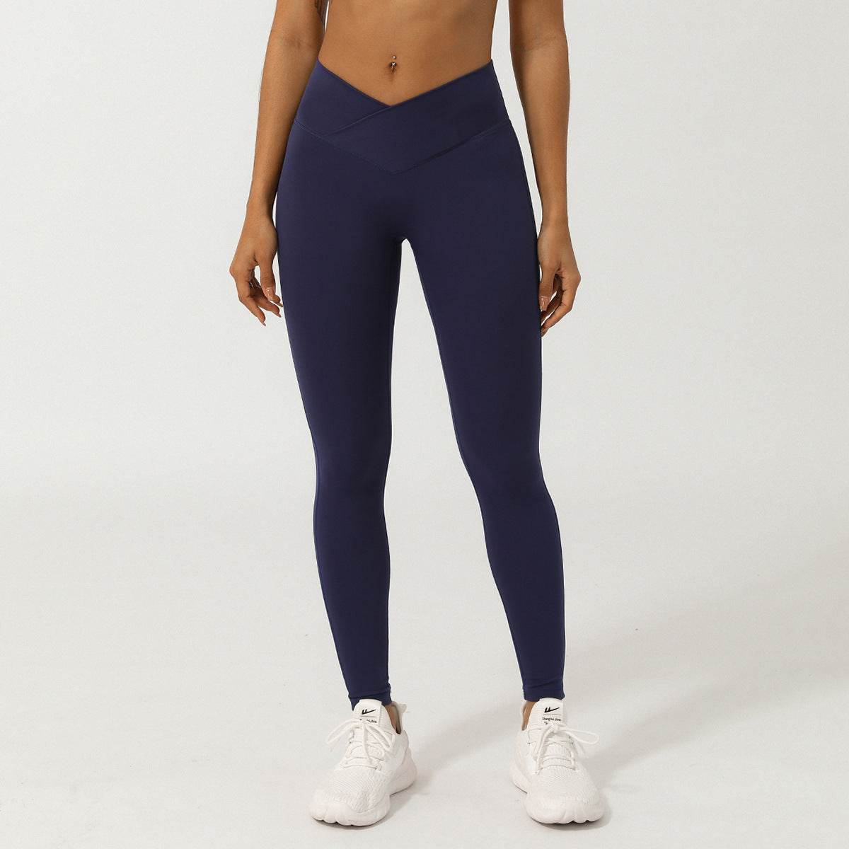 Nude Feel Cross V-shaped Quick-drying Sports Trousers - MYLUXURY LANE ENTERPRISE