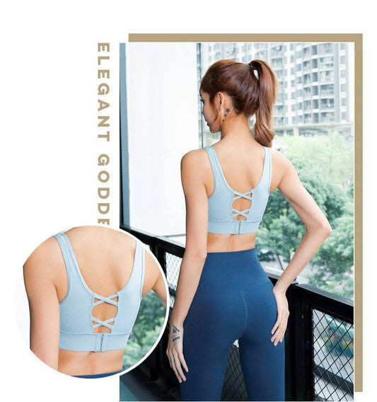 New hollowed-out yoga bra for spring - MYLUXURY LANE ENTERPRISE