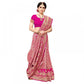 Generic Women's Jacquard Silk Kanjivaram Jacquard Silk Saree With Blouse (Pink, 5-6 Mtrs) - MYLUXURY LANE ENTERPRISE