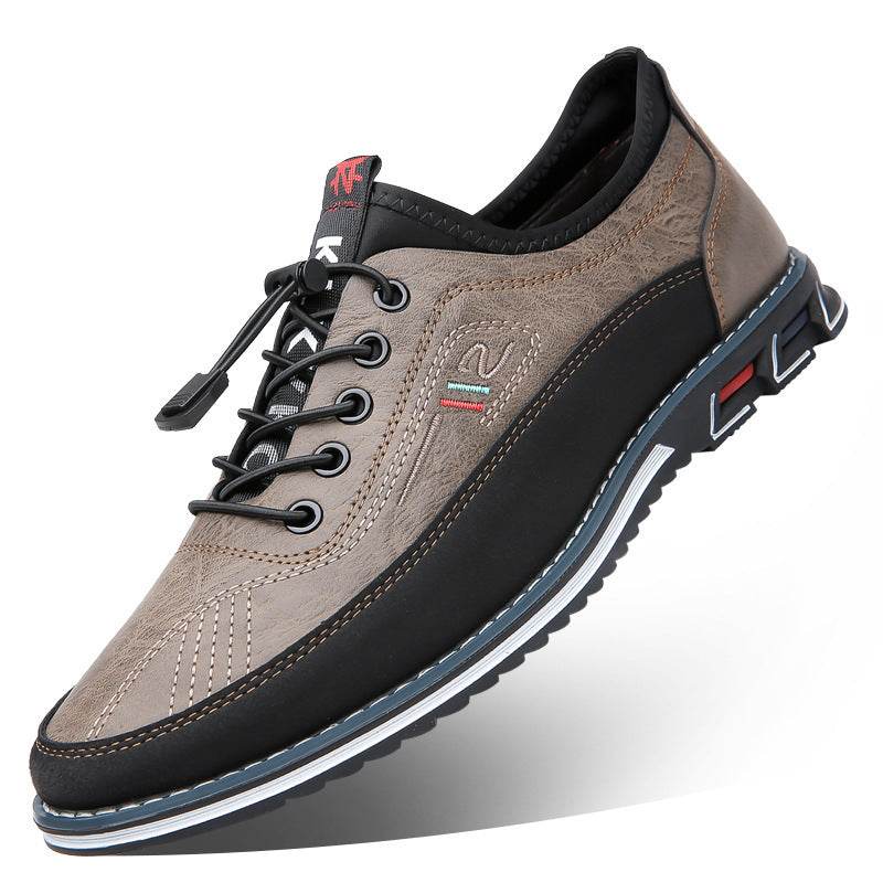 Genuine Leather Sports Comfortable And Non-slip Waterproof Leather Shoes Men's - MYLUXURY LANE ENTERPRISE
