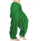 Generic Women's Cotton Solid Patiyala (Color:Green) - MYLUXURY LANE ENTERPRISE