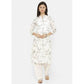 Generic Women's Cotton Solid Patiyala (Color:Half White) - MYLUXURY LANE ENTERPRISE