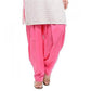 Generic Women's Cotton Solid Patiyala (Color:Baby Pink) - MYLUXURY LANE ENTERPRISE