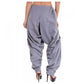 Generic Women's Cotton Solid Patiyala (Color:Smoke Grey) - MYLUXURY LANE ENTERPRISE