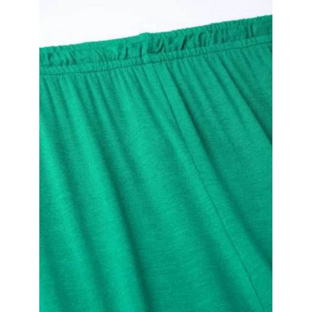 Generic Women's Cotton Leggings (Color:Sea Green) - MYLUXURY LANE ENTERPRISE