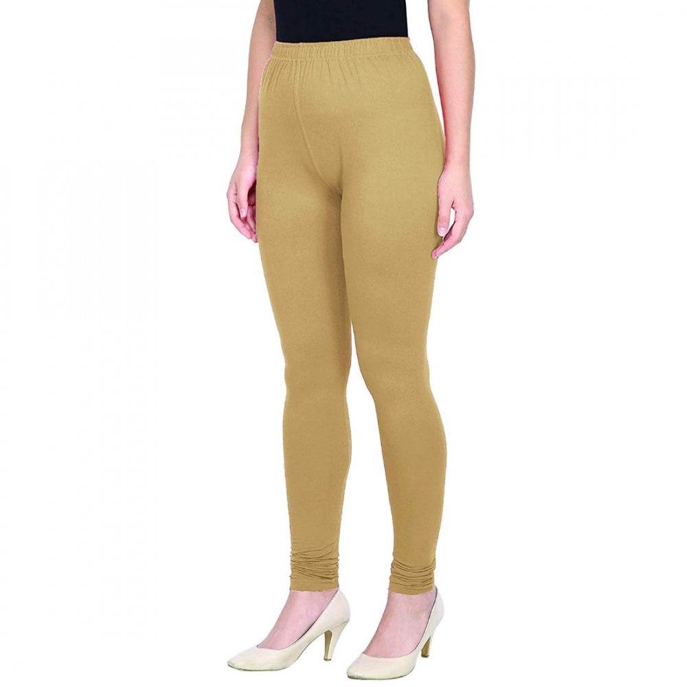 Generic Women's Cotton Leggings (Color:Skin) - MYLUXURY LANE ENTERPRISE