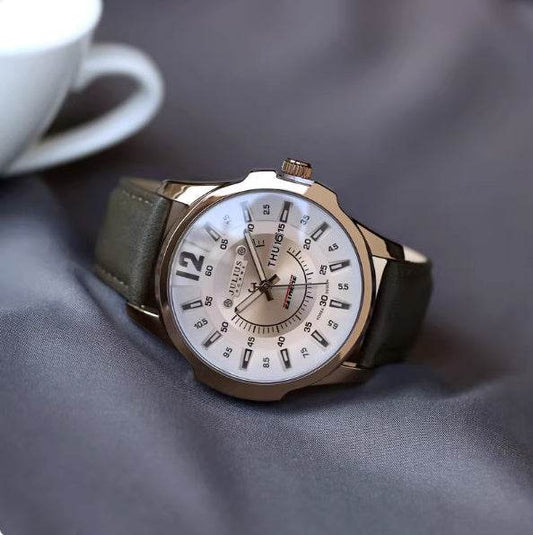 Fashion Calendar Week Quartz Handsome Men's Watch - MYLUXURY LANE ENTERPRISE