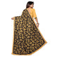 Generic Women's Lycra Blend Saree with Blouse (Mustard, 5-6 Mtrs) - MYLUXURY LANE ENTERPRISE