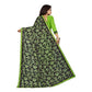 Generic Women's Lycra Blend Saree with Blouse (Pista, 5-6 Mtrs) - MYLUXURY LANE ENTERPRISE
