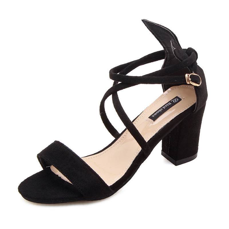 Lace Up Roman Sandals High Heels Women - MYLUXURY LANE ENTERPRISE
