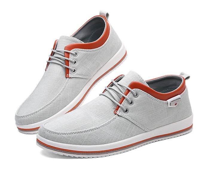 Men's lace-up casual canvas shoes - MYLUXURY LANE ENTERPRISE