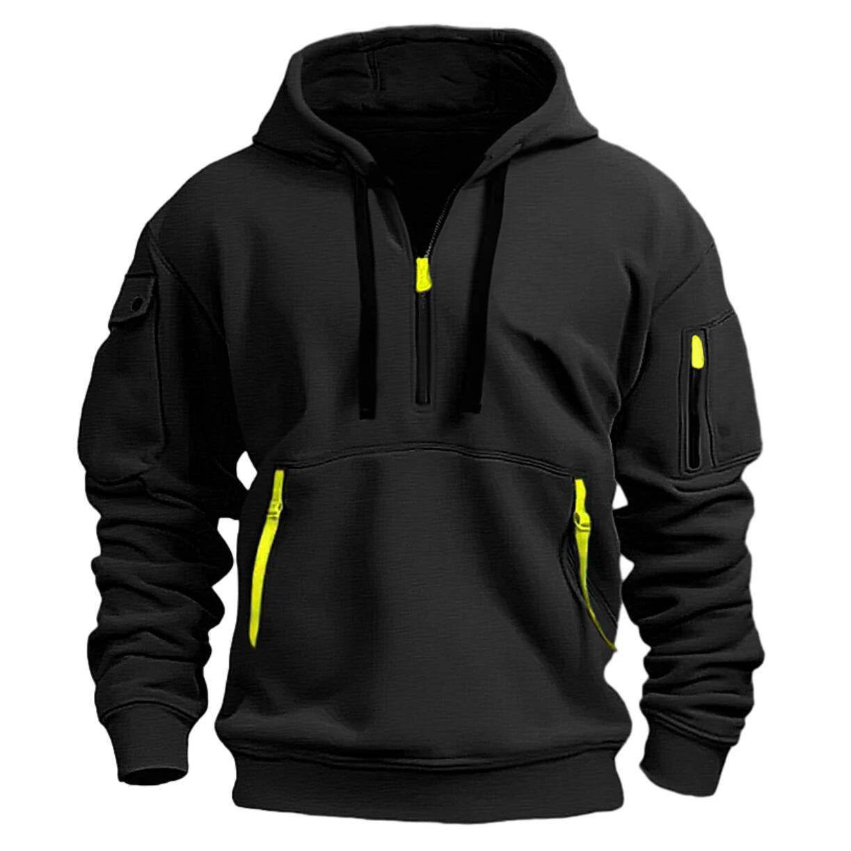 Cotton Dropped Shoulder Hooded Sweatshirt Men's Women's Plus Size Loose Pullover Fashion Sweatshirt - MYLUXURY LANE ENTERPRISE