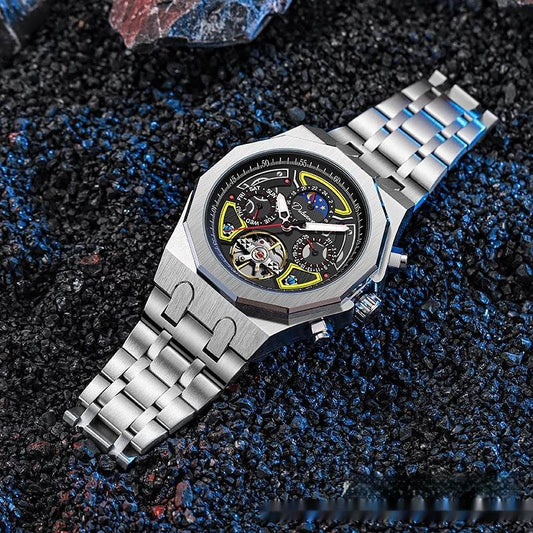 Fully Automatic Men's Mechanical Watch Royal Oak Sports Waterproof - MYLUXURY LANE ENTERPRISE