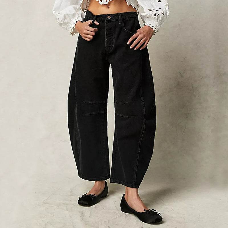 Fashion Loose Wide-leg Pants Summer Sports Straight Trousers Women's Clothing - MYLUXURY LANE ENTERPRISE