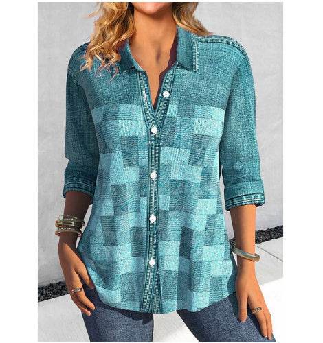 Women's Autumn Vintage Denim Jacket - MYLUXURY LANE ENTERPRISE