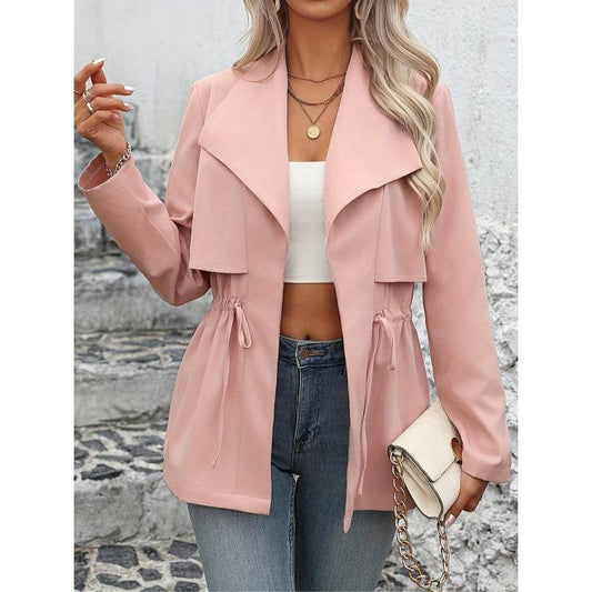 Fresh Temperament Trench Coat Fashionable Women's Clothing - MYLUXURY LANE ENTERPRISE