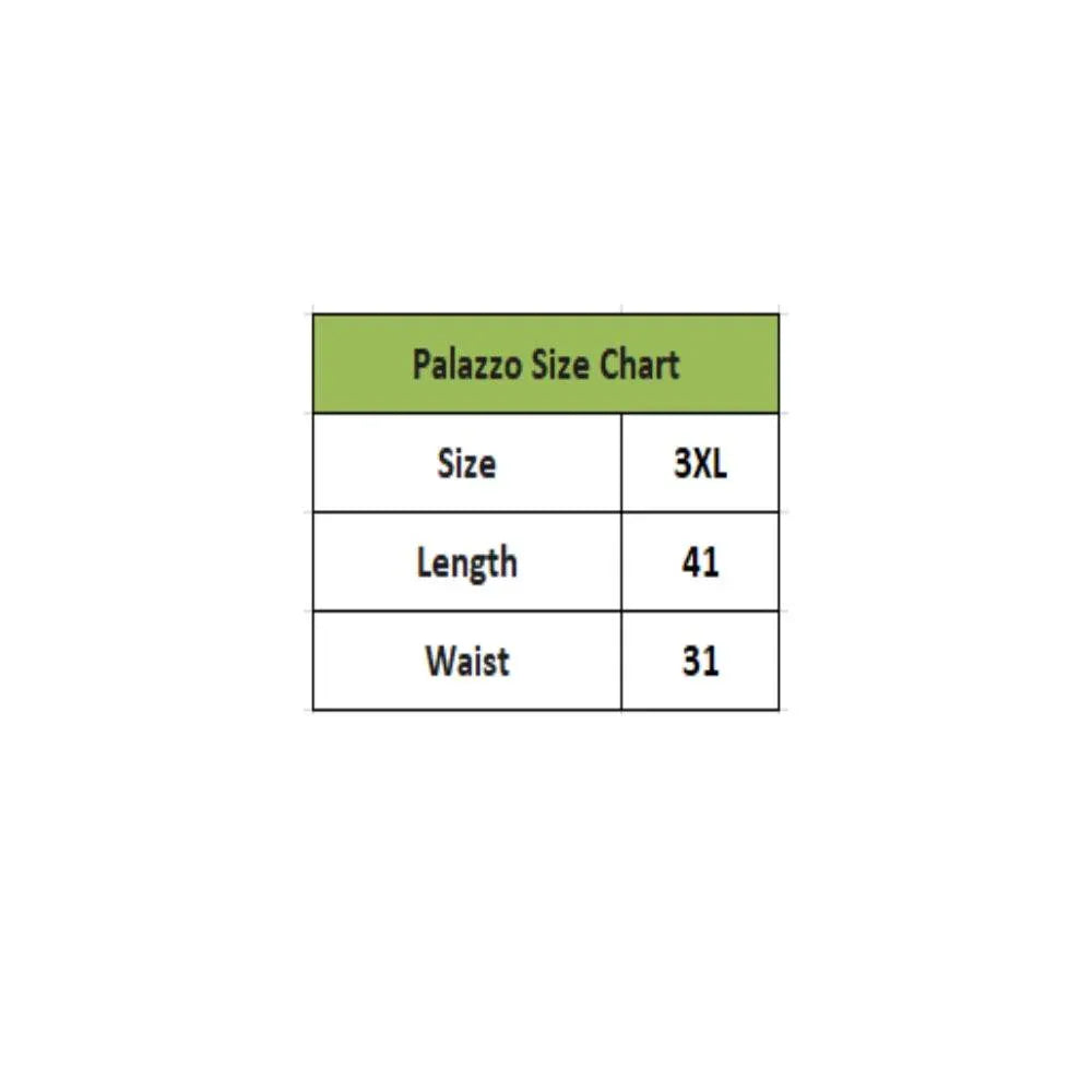 Generic Women's Rayon Palazzo (Color:White) - MYLUXURY LANE ENTERPRISE