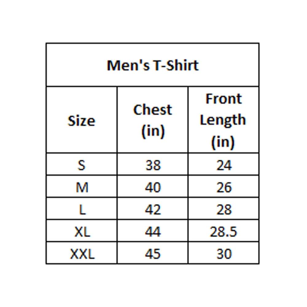 Generic Men's Casual Half sleeve Printed Cotton Crew Neck T-shirt (Black) - MYLUXURY LANE ENTERPRISE