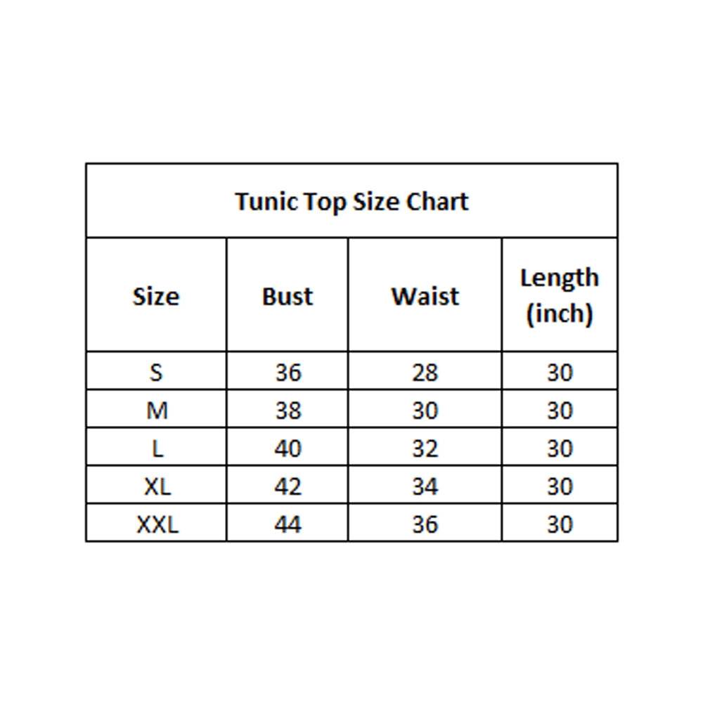 Generic Women's Polyester Printed Roll Up Sleeve Tunic Top (Green - Black) - MYLUXURY LANE ENTERPRISE