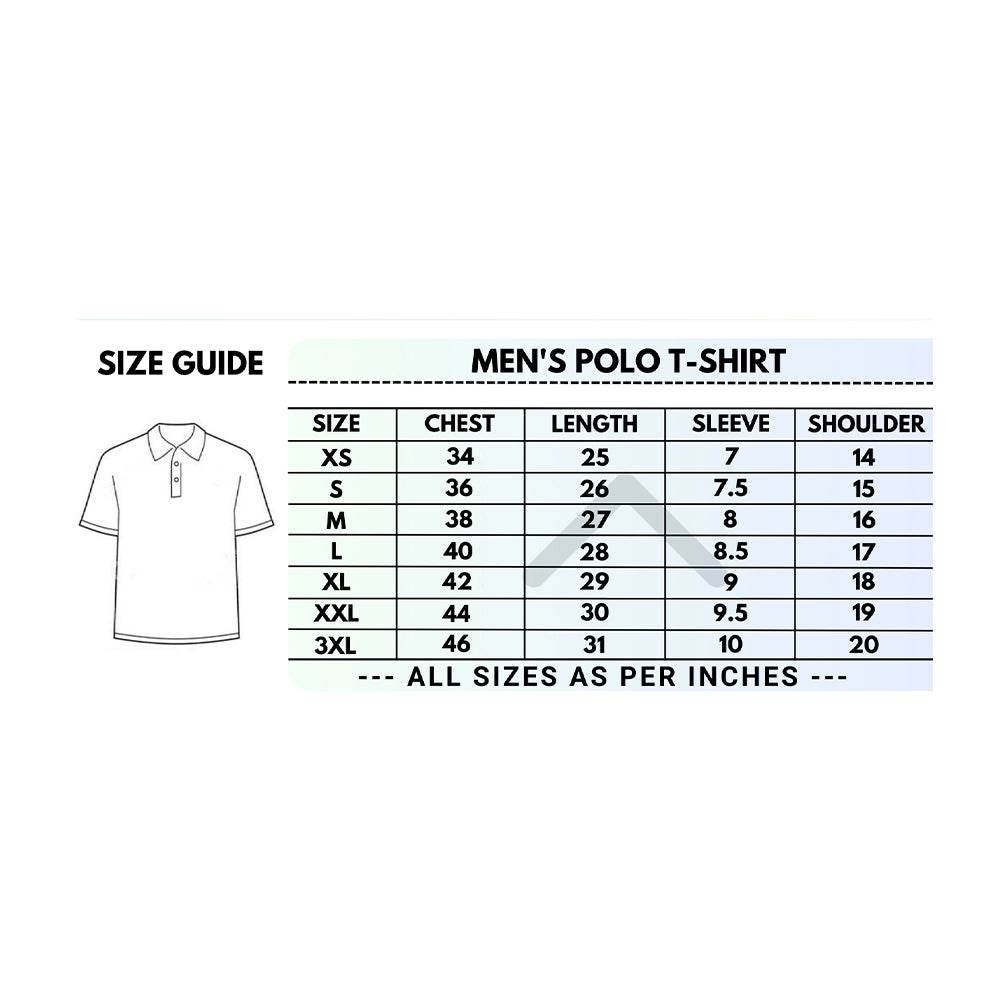 Generic Men's Casual Half Sleeve Solid Cotton Blended Polo Neck T-shirt (Yellow) - MYLUXURY LANE ENTERPRISE