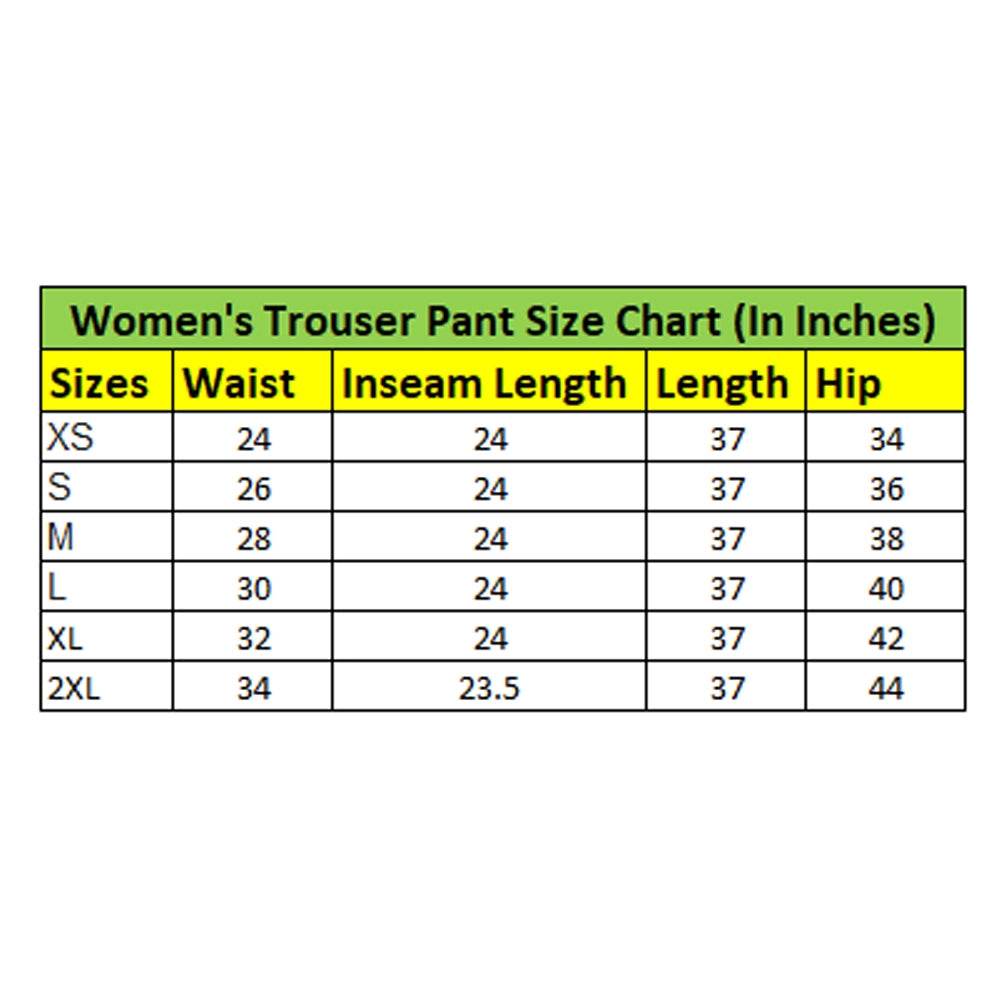 Generic Women's Casual Cotton Lycra Solid Trouser Pants (White) - MYLUXURY LANE ENTERPRISE