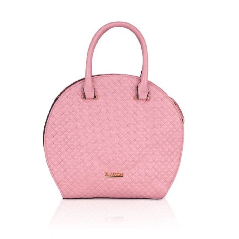 Generic Women's Faux Leather Printed Adjustable Long Belt Handbag (Pink) - MYLUXURY LANE ENTERPRISE