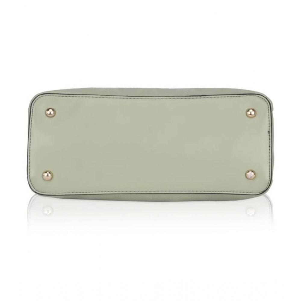 Generic Women's Faux Leather Printed Adjustable Long Belt Handbag (Green) - MYLUXURY LANE ENTERPRISE