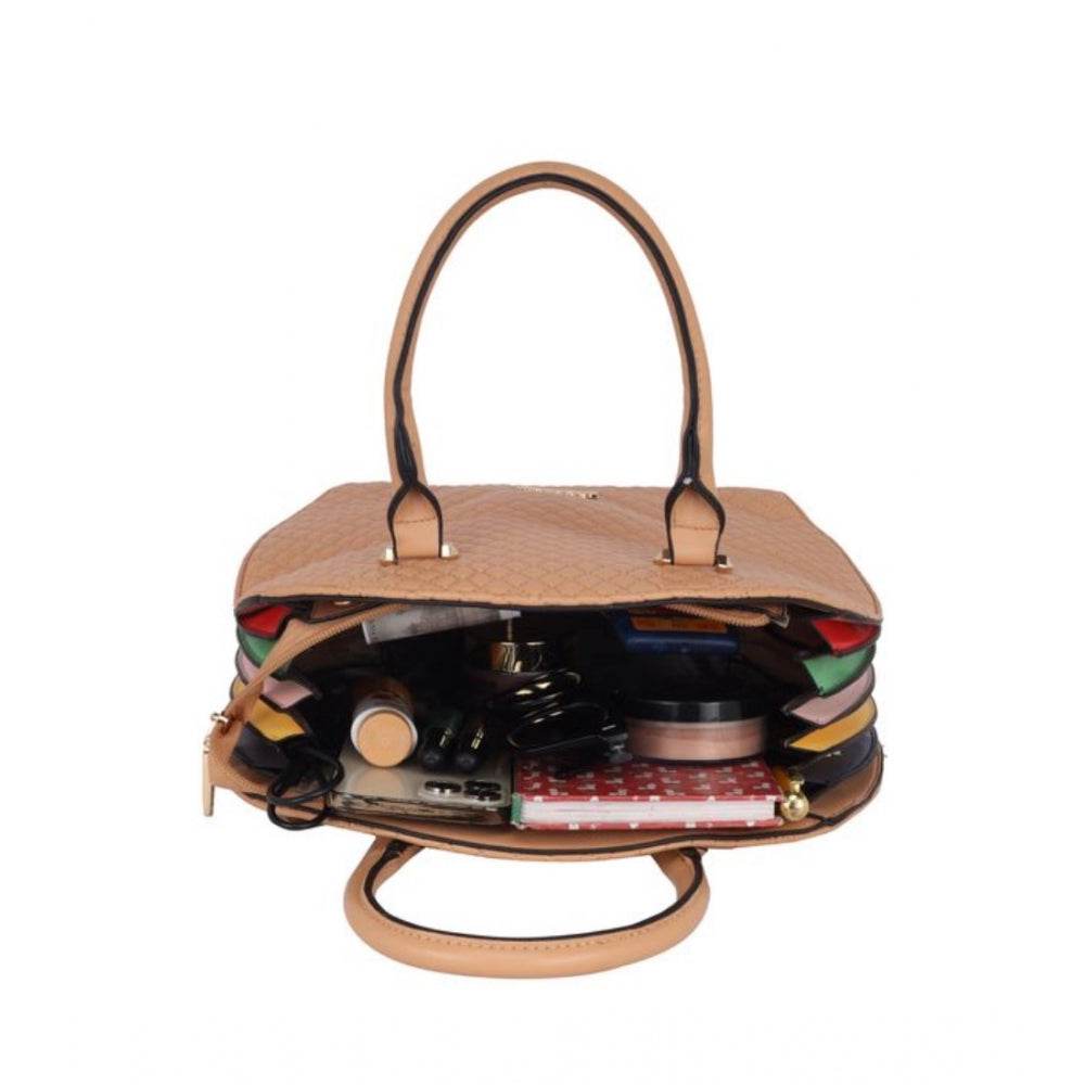 Generic Women's Faux Leather Printed Adjustable Long Belt Handbag (Brown) - MYLUXURY LANE ENTERPRISE