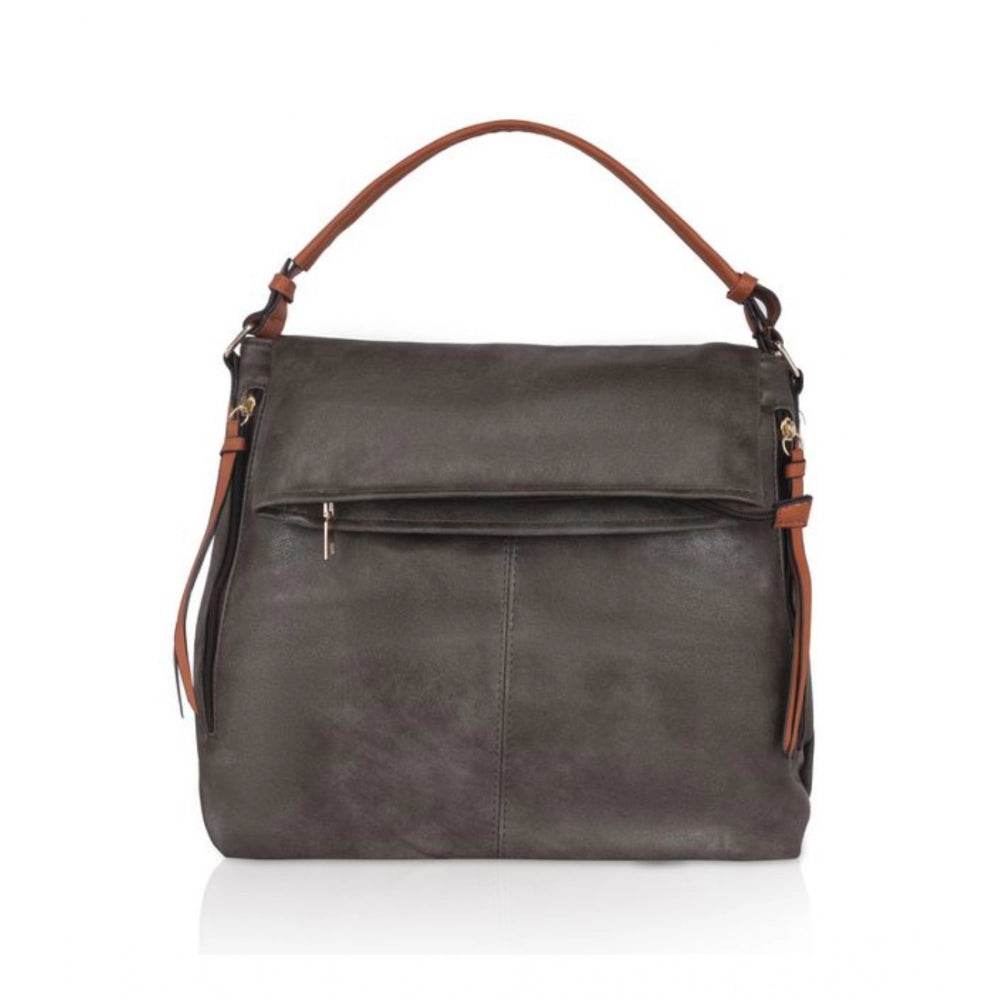 Generic Women's Faux Leather Solid Sling Bag (Green) - MYLUXURY LANE ENTERPRISE