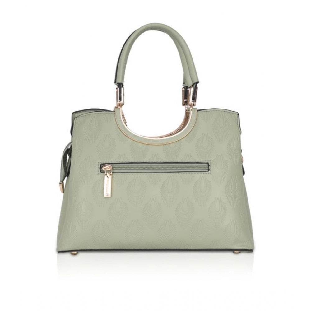 Generic Women's Faux Leather Printed Adjustable Long Belt Handbag (Green) - MYLUXURY LANE ENTERPRISE