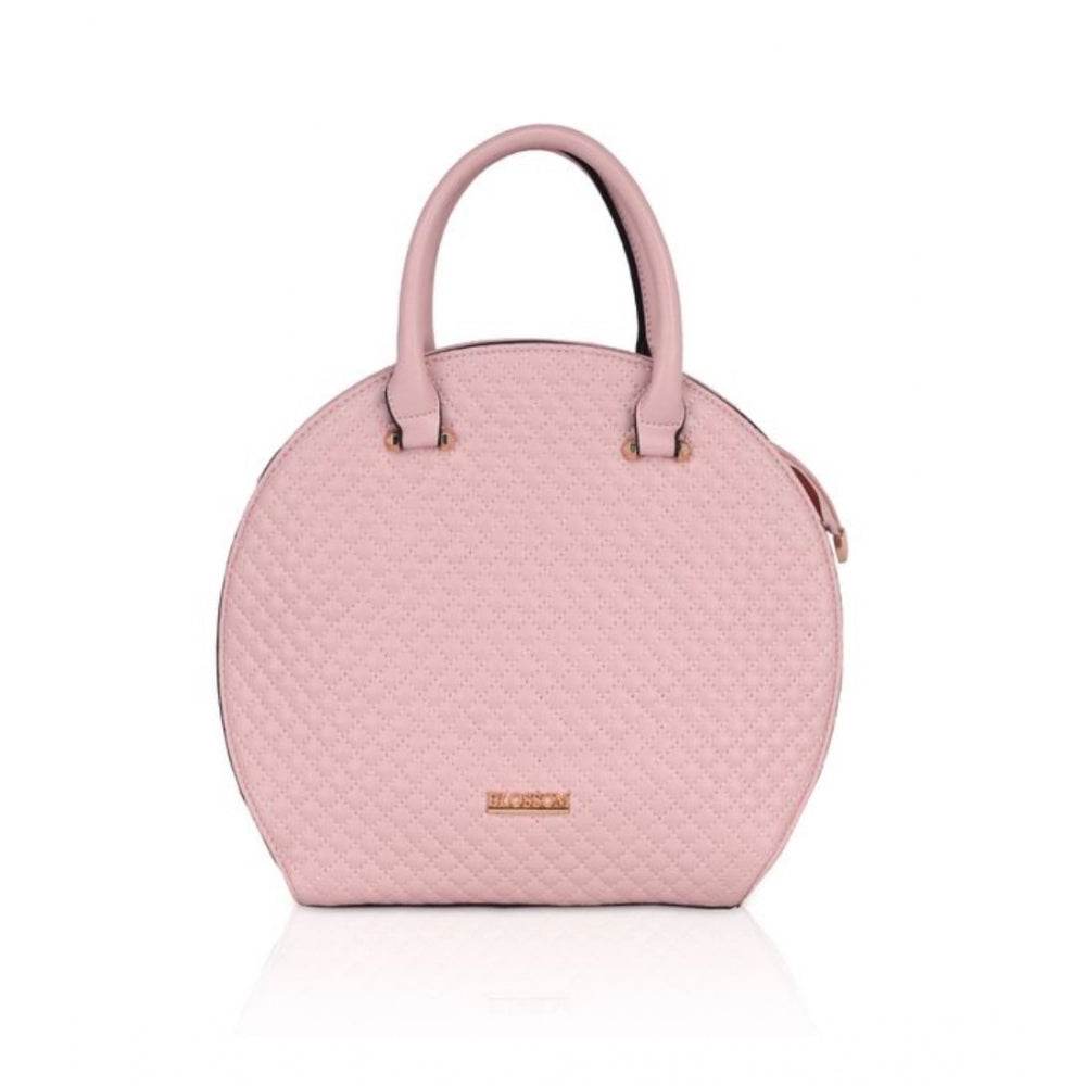 Generic Women's Faux Leather Printed Adjustable Long Belt Handbag (Pink) - MYLUXURY LANE ENTERPRISE