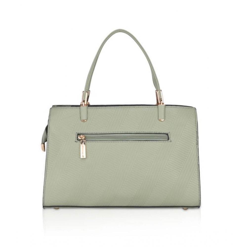 Generic Women's Faux Leather Textured Adjustable Long Belt Handbag (Green) - MYLUXURY LANE ENTERPRISE