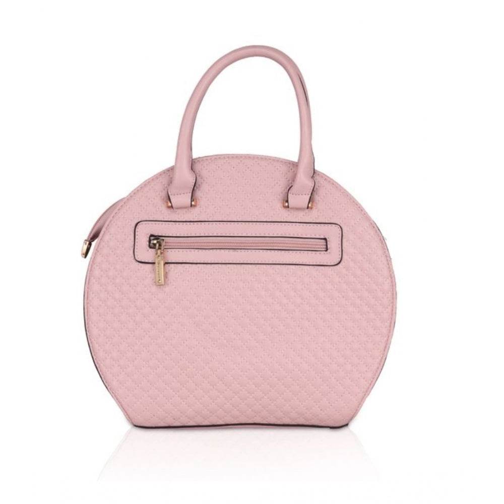 Generic Women's Faux Leather Printed Adjustable Long Belt Handbag (Pink) - MYLUXURY LANE ENTERPRISE