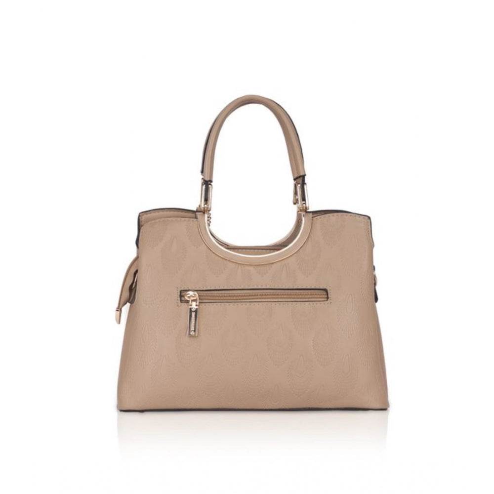Generic Women's Faux Leather Printed Adjustable Long Belt Handbag (Khaki) - MYLUXURY LANE ENTERPRISE