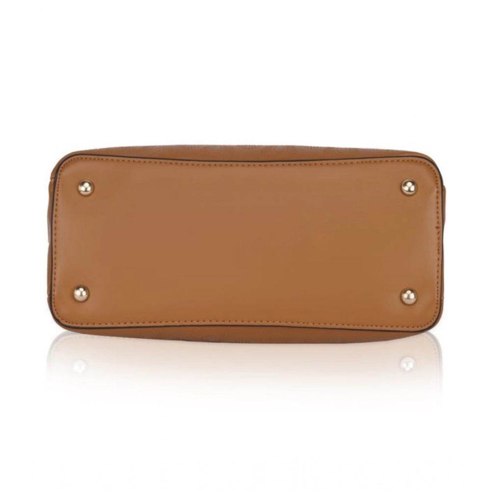 Generic Women's Faux Leather Printed Adjustable Long Belt Handbag (Brown) - MYLUXURY LANE ENTERPRISE