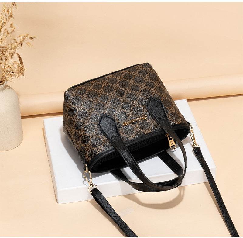 Women's Printed All-matching Bucket Portable Messenger Bag - MYLUXURY LANE ENTERPRISE