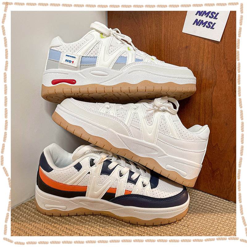 Womens Color Matching Sneakers Retro Classic Womens Shoes - MYLUXURY LANE ENTERPRISE